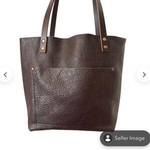 Portland Leather AP coldbrew M tote
